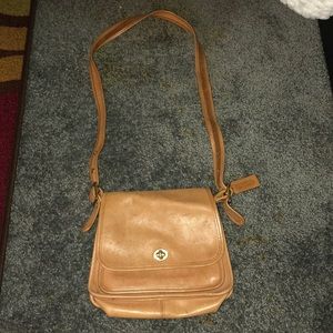 Tan Coach Purse